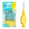 TePe Interdental Brush Extra Soft, Supersoft Dental Brush for Teeth Cleaning, Pack of 8, 0.7 mm, Medium Gaps, Yellow, Size 4 view 1