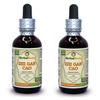 Zhi Gan Cao, Licorice (Glycyrrhiza Glabra) Tincture, Organic Dried Processed Root Powder Liquid Extract (Brand Name: HerbalTerra, Proudly Made in USA) 2x2 fl.oz (2x60 ml) view 1