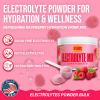Dr. Prices Electrolytes Powder Bulk  Raspberry, 90 Servings | Sugar Free Hydration Drink Mix with 72+ Trace Minerals, Manganese | Keto Electrolytes | Vegan, Doctor-Formulated, Made in USA view 3