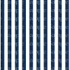 1/4 Sheet - Blue Vertical Stripes Birthday - D24392 - 2D Edible Cake/Cupcake Party Topper - D24392 view 1