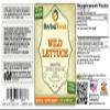Wild Lettuce (Lactuca Virosa) Tincture, Organic Dried Herb Liquid Extract (Brand Name: HerbalTerra, Proudly Made in USA) 2x2 fl.oz (2x60 ml) view 2