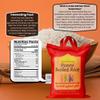 Asian Kitchen Ponni Boiled Rice 4-Pound Bag, 4lbs (1.81kg) Short Grain Par Boiled Rice ~ All Natural | Gluten Friendly | Vegan | Indian Origin | Export Quality view 2