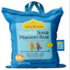 Asian Kitchen Crystal Sona Masoori Aged Rice 10-Pound Bag, 10lbs (4.54kg) Short Grain Rice ~ All Natural | Gluten Friendly | Vegan | Indian Origin | Export Quality view 1