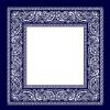 3" Round (6 Per Sheet) - Blue Bandana Birthday - D24368 - 2D Edible Cake/Cupcake Party Topper - D24368 view 1