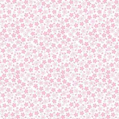 Shimojima Heiko 002200309 Wrapping Paper, Half Size, Medium Mouth, Cherry Blossom Pattern, 100 Sheets, 29.9 x 20.9 inches (757 x 530 mm), 100 Sheets