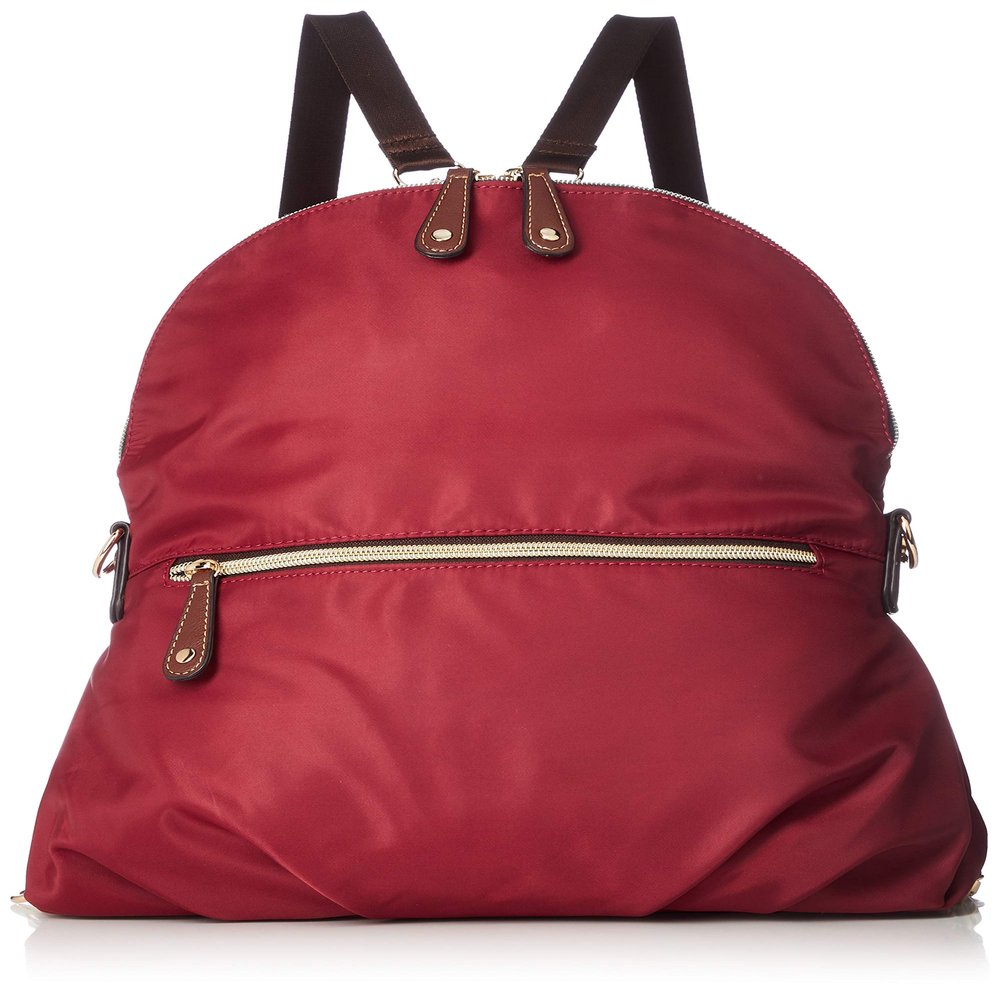 LAMB MODE() Colorful Nylon Backpack (3-Way), Red (No.36112)