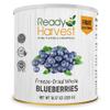 Ready Harvest Freeze-dried Blueberries Fruit Healthy Snacks Trail Mix Camping food, School Snacks or Emergency Food Supply 30 Years | #10 Can view 1
