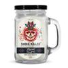 Smoke Killer Candle  Odor Eliminating, Strong Scent  Clean Fresh Scent with Light Floral Notes  Long Lasting 90 Hour Burn  Large 12oz Mason Jar  Made in USA  Beamer Candle Co. view 1