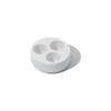 Soil B408 Diatomaceous Earth Contact Lens Case, Tray, White, Made in Japan view 1