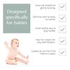 Wild & Stone Organic Baby Bamboo Toothbrushes | 4 Pack | Soft Bristles | 100% Compostable Handle | BPA Free | Vegan Baby Toothbrushes (Multicolour) view 2
