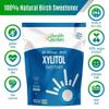 Health Garden Birch Xylitol Sweetener - Pure Birch Xylitol - Non GMO, Kosher, and Made in the U.S.A. - Ideal Powdered Sugar Substitute - Keto-Friendly Blend - Non-GMO Sugar Alternative (76 Ounce) view 3
