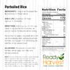 Ready Harvest Emergency Food - Parboiled White Rice | Survival Food | Pantry Staples | #10 Can | 30-Year Shelf Life | 4 lbs | Cans Filled to the Top view 2