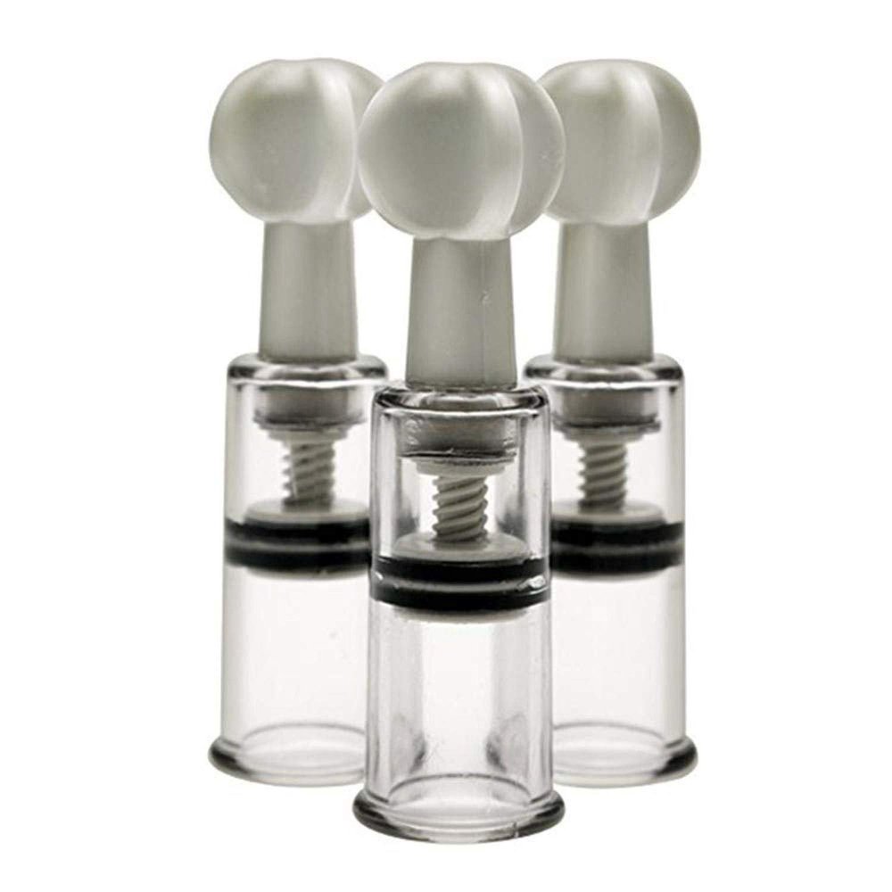 Amalgo 3PCS Vacuum Twist Suction Cupping Device Full Body Massage Care Rotating Cupping Magnet Massage Moisture Enlarger Cans Massage Cups