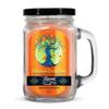 Michigan Peach Tree Candle  Odor Eliminating, Strong Scent  Ripe Juicy Peach  Long Lasting 90 Hour Burn  Large 12oz Mason Jar  Made in USA  Beamer Candle Co. view 1
