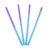 [1,000 Count] Color Changing Reusable, Disposable Plastic Straws - Changes from Blue to Purple - Perfect for Shakes & Smoothies! Frozen Dessert Supplies view 1