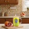 70s Lovin Candle  Strong Scent  Blood Orange with Sweet Citrus  Long Lasting 90 Hour Burn  Large 12oz Mason Jar  Made in USA  Beamer Candle Co. view 2