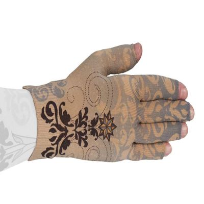 Lymphedivas Celestial Medical Graduated Compression Glove for Lymphedema (30-40 mmHg Large Left)