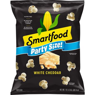 Smartfood White Cheddar Flavored Popcorn, Party Size! 10.5 Ounce (3)