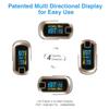 mibest OLED Finger Pulse Oximeter, O2 Meter, Dual Color White/Luxury Gold view 3