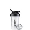 BlenderBottle Classic V2 Shaker Bottle Perfect for Protein Shakes and Pre Workout, 20-Ounce, Clear/Black view 1