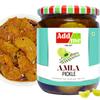 Add me Home Made Amla Pickle Seedless Amla Ka Achar- 500gm Glass Jar view 1