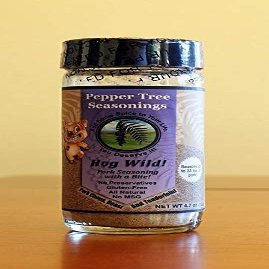 4.7 oz. Hog Wild! Pork Seasoning in Reusable Glass Jar with Sift and Pour Cap (4.7 oz. Glass Bottle)