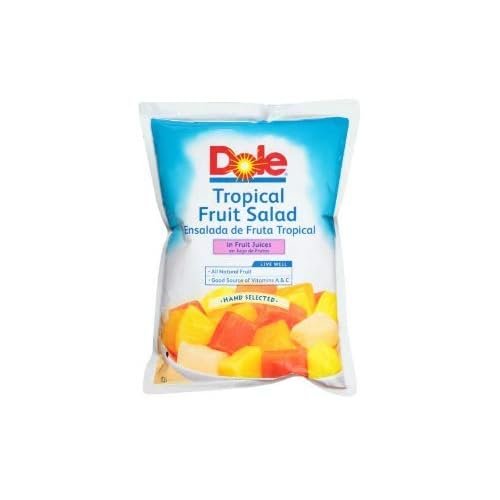 Dole Tropical Fruit Salad in Juice, 81 Ounce -- 6 per case.