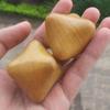 ARTIBETTER Hexagon Wooden Hand Massager Ball for Stress Relief and Blood Circulation Elderly Hand Exercise Tool for Relaxation and Massage Therapy 1.77 Inch view 3