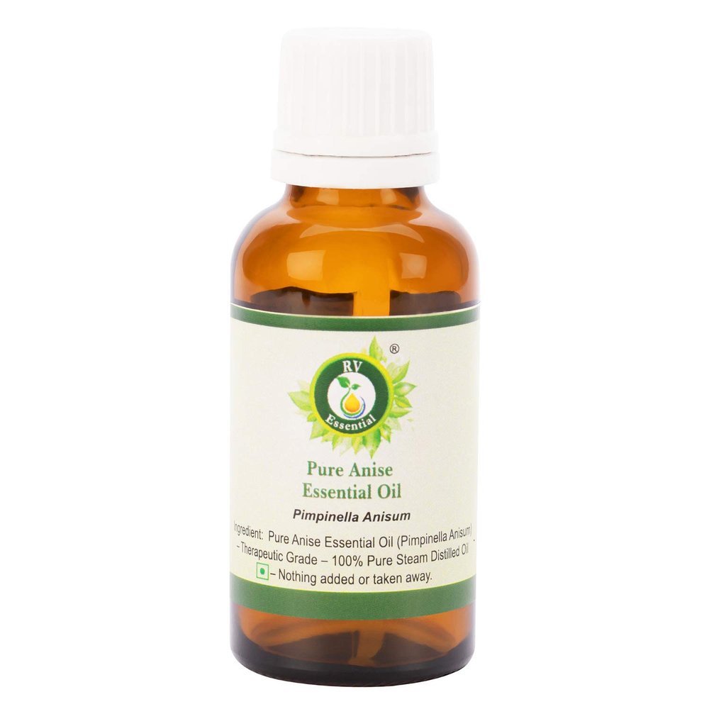 Anise Essential Oil | Pimpinella Anisum | Anise Oil | for Baking | Pure Anise Oil | for Cooking | 100% Pure Natural | Steam Distilled | Therapeutic Grade | 100ml | 3.38oz by R V Essential