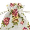 20 Pcs Burlap Bags with Drawstring, 3.9" X 5.3" Wedding Party Gift Bags Jewellery Bags (Rose) view 4