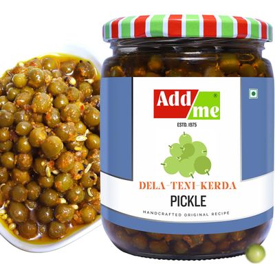 Add me Home Made Ker Teet Rajasthani Pickles Achar 500gm Glass Jar