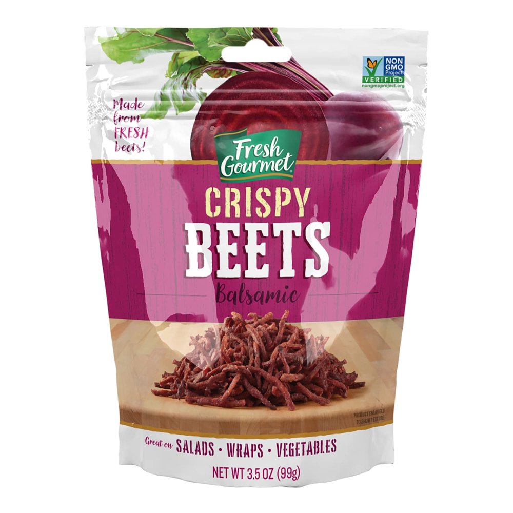 Fresh Gourmet Crispy Balsamic Beets 3.5 Ounce (Pack of 1)