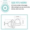 Nipple Corrector for Inverted, Flat and Shy Nipple, Can be Used for Breastfeeding or Women, Softly Wear Day and Night(1 Pair with Travel Case) view 4