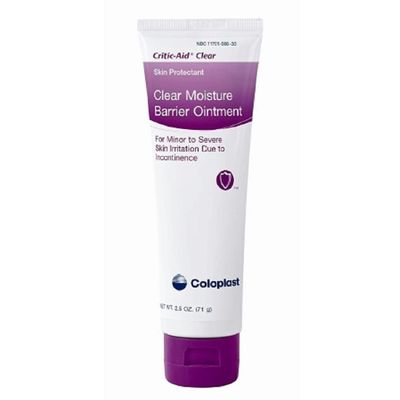 Critic-Aid Clear Scented Skin Protectant with CMC Ointment 2.5 oz. Tube 7566 2 Ct