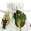 20 Pcs Burlap Bags with Drawstring, 3.9" X 5.3" Wedding Party Gift Bags Jewellery Bags (Owl & Tree) view 4