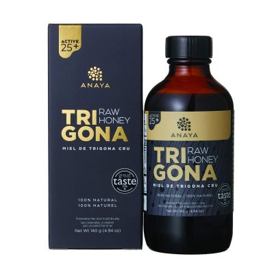 Anaya 100% Pure & Raw Trigona Honey (sour stingless melipona bee honey) - Unfiltered, organically-farmed, non-GMO, no sugar-feeding. Medicinal-grade superfood