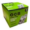 50 OCB Slim 6mm Activated Charcoal Filters ACTIV'TIPS Slim with Ceramic caps view 2
