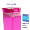 Precidio New 2022 Drink in the Box Design Eco-Friendly Reusable Drink Container, 8oz (Pink) 1008PK view 4