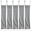 5-Pack Mini Oval Round Reading Glasses with Spring Temple GreyFrame view 4