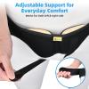 Tenbon Inguinal Hernia Belt for Men & Women - Adjustable Bilateral/Double Inguinal, Groin Hernia Support Truss for Pre & Post Surgery with 2 Removable Pads, Breathable & Discreet Wear Under Clothes (Medium) view 3