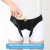 Tenbon Inguinal Hernia Belt for Men & Women - Adjustable Bilateral/Double Inguinal, Groin Hernia Support Truss for Pre & Post Surgery with 2 Removable Pads, Breathable & Discreet Wear Under Clothes (Medium) view 4