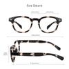 VisionGlobal Blue Light Blocking Glasses for Women/Men, Anti Eyestrain, Computer Reading, TV Glasses, Stylish Oval Frame, Anti UV, Anti Glare(Clear Black,+2.00 Magnification) view 3