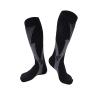 Elonglin 1 Pair Compression Socks for Men and Women Seamless Toe Seams Ideal for Sports, Work, Flight, Pregnancy Black XXL view 1