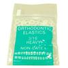 100 pack Orthodontic Elastic Bands 3/16 Inch diameter non latex - Great for Dreadlocks, Braids, Top knots view 2