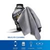 AAwipes Eyeglasses Cleaning Cloth Microfiber Cleaning Cloths 30 Pack for Cleaning Glasses, Lenses, Phones, Screens, Camera,Silverware, Any Other Delicate Surfaces (6"x7", 10 White + 20 Dark Grey) view 4
