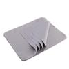 100park Lens Cloth Microfiber 190GSM Japan Material 15cm*18cm Cleans Lenses, Glasses, Screens, Cameras, iPad, iPhone, Eyeglasses, Cell Phone, LCD TV Screens and More by dhoptical (Gray) view 2