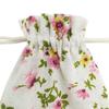 15 Pcs Burlap Bags with Drawstring, 5" X 7" Wedding Party Gift Bags Jewellery Bags (Small Flower) view 4