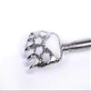 AKOAK 1 Pack Retractable Stainless Steel Bear Claw Metal Tickle Massager Suitable for The Elderly Color Random Delivery view 4