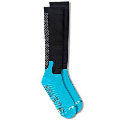 StopSocks Non Slip Compression Socks with Grips for Men & Women, Edema, Diabetic, Varicose Veins, Travel, Pregnancy, Shin Splints