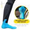 StopSocks Non Slip Compression Socks with Grips for Men & Women, Edema, Diabetic, Varicose Veins, Travel, Pregnancy, Shin Splints view 4